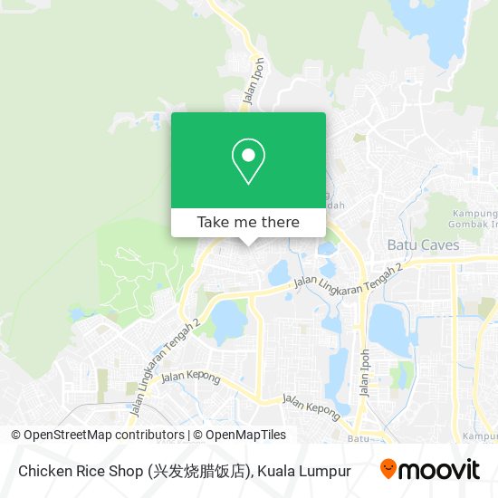Chicken Rice Shop (兴发烧腊饭店) map