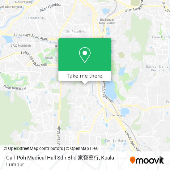 Carl Poh Medical Hall Sdn Bhd 家寶藥行 map