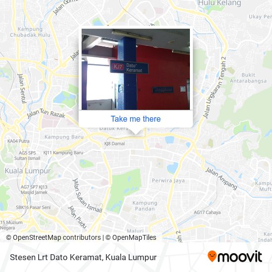 Peta Stesen Lrt Dato Keramat