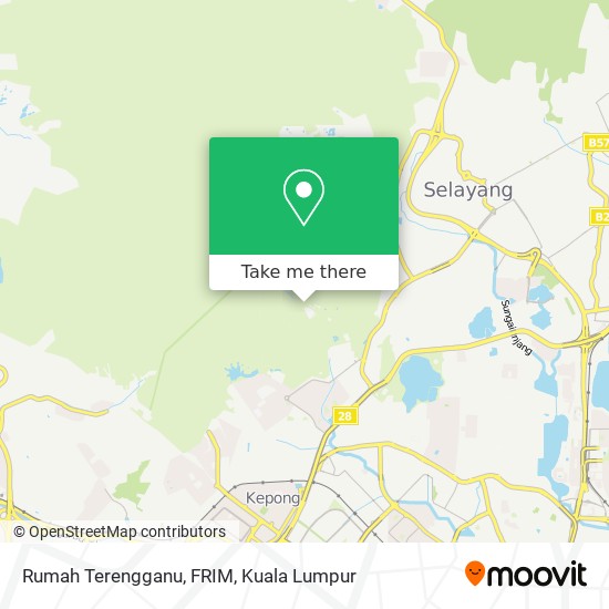 Peta Rumah Terengganu, FRIM