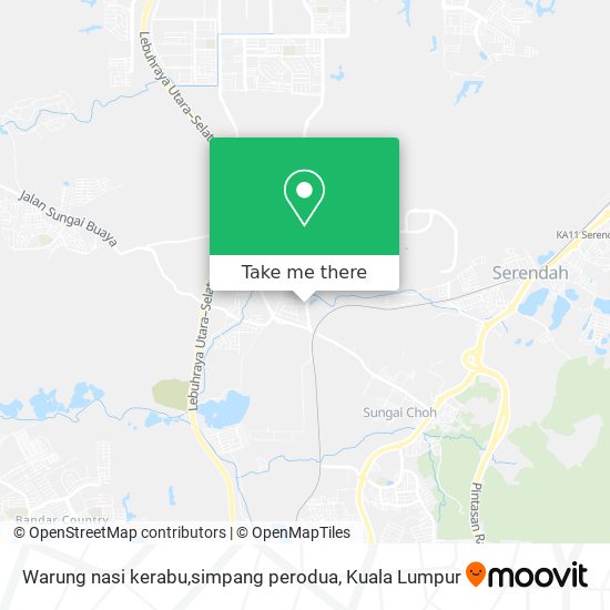 Warung nasi kerabu,simpang perodua map