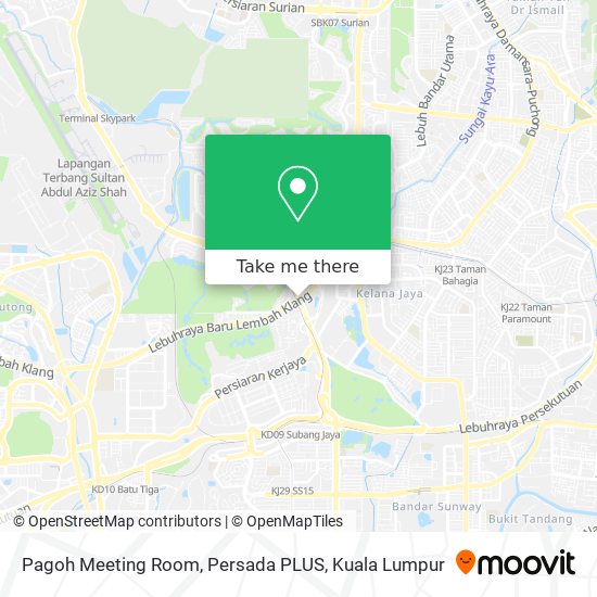 Pagoh Meeting Room, Persada PLUS map