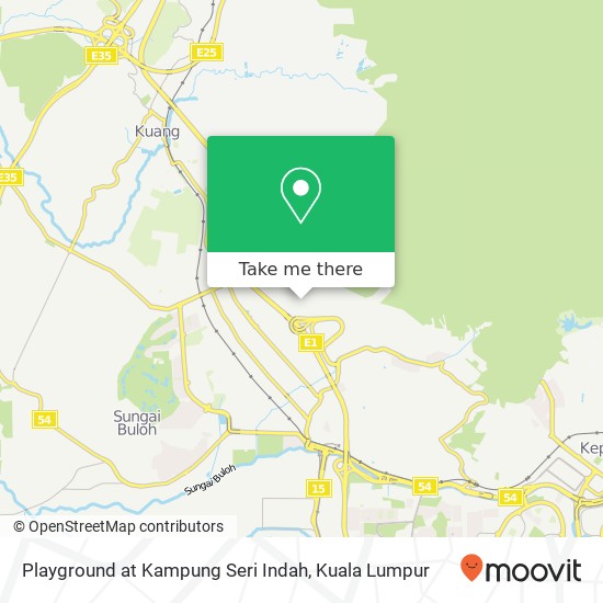 Playground at Kampung Seri Indah map