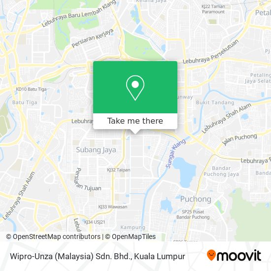 Wipro-Unza (Malaysia) Sdn. Bhd. map