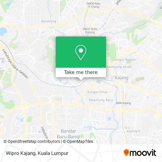 Wipro Kajang map