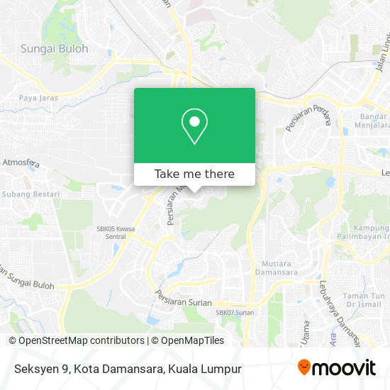 Seksyen 9, Kota Damansara map