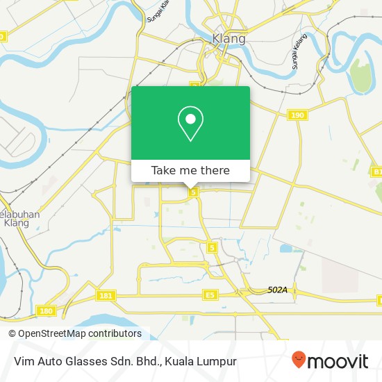 Vim Auto Glasses Sdn. Bhd. map