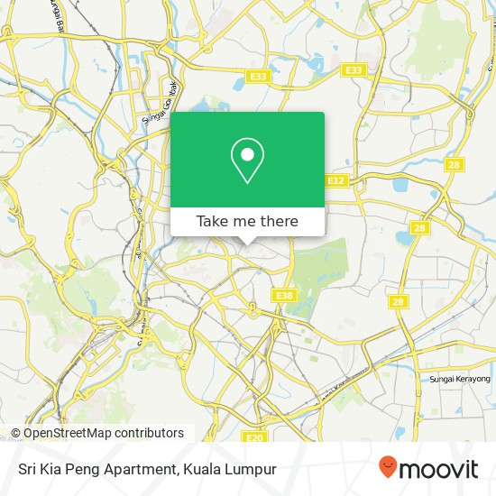 Peta Sri Kia Peng Apartment