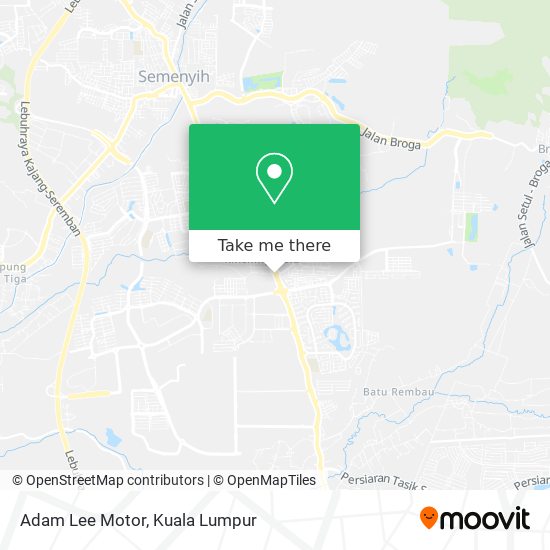Adam Lee Motor map