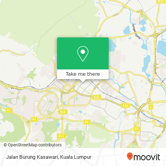 Jalan Burung Kasawari map