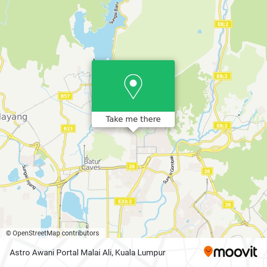 Astro Awani Portal Malai Ali map