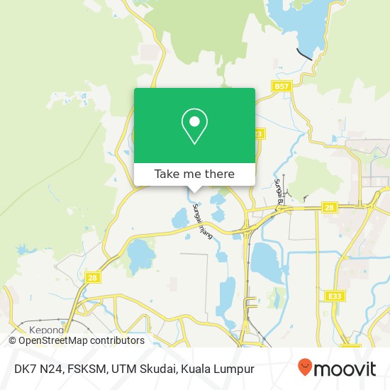 DK7 N24, FSKSM, UTM Skudai map