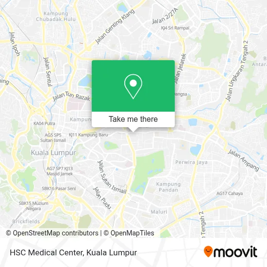HSC Medical Center map
