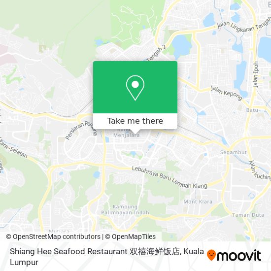 Shiang Hee Seafood Restaurant 双禧海鲜饭店 map