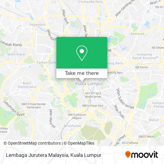 Lembaga Jurutera Malaysia map