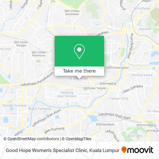Good Hope Women's Specialist Clinic map
