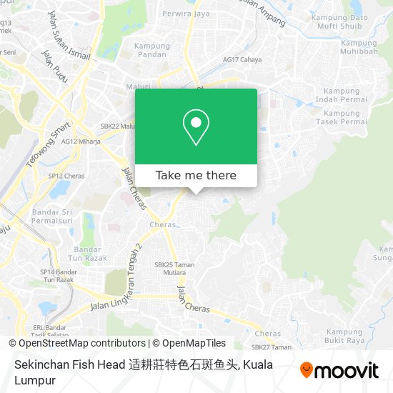 Peta Sekinchan Fish Head 适耕莊特色石斑鱼头