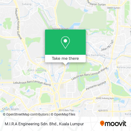 M.I.R.A Engineering Sdn. Bhd. map