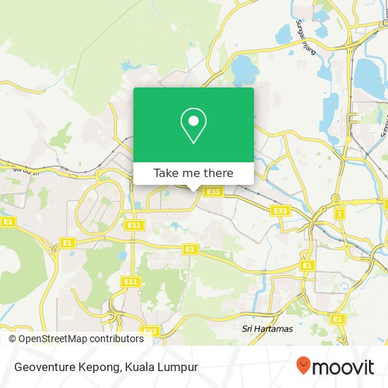 Peta Geoventure Kepong