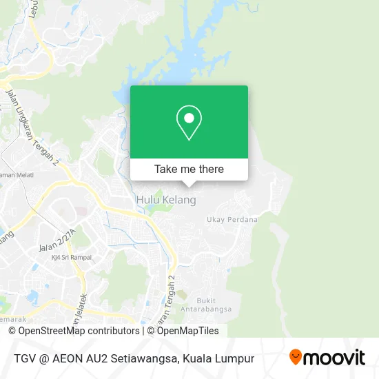 TGV @ AEON AU2 Setiawangsa map
