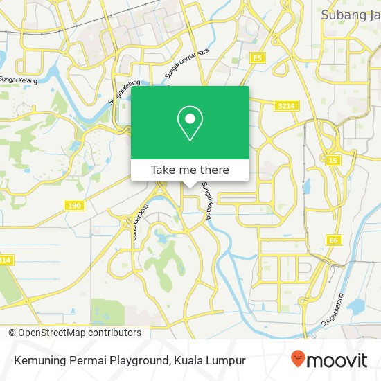 Kemuning Permai Playground map