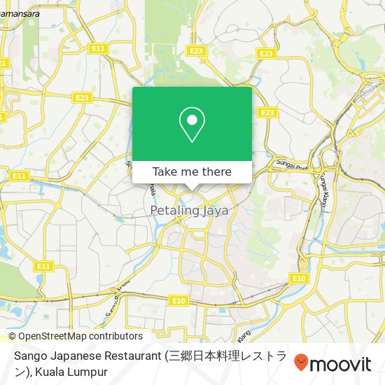 Sango Japanese Restaurant (三郷日本料理レストラン) map