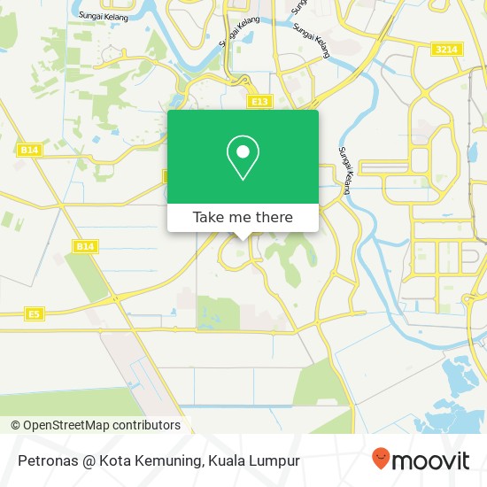 Peta Petronas @ Kota Kemuning