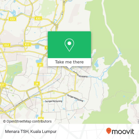 Menara TSH map