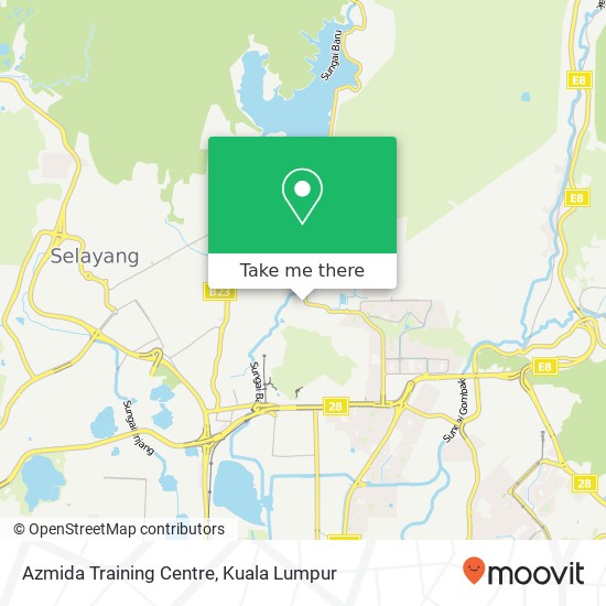 Azmida Training Centre map