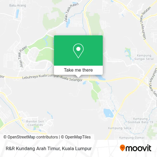 R&R Kundang Arah Timur map