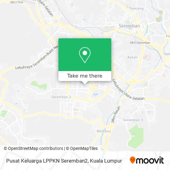 Peta Pusat Keluarga LPPKN Seremban2