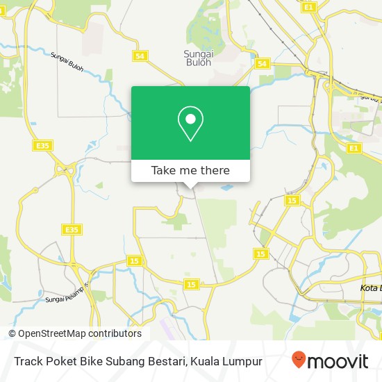 Track Poket Bike Subang Bestari map