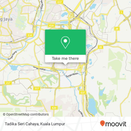 Tadika Seri Cahaya map