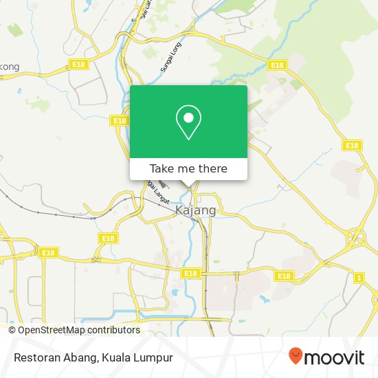 Restoran Abang map