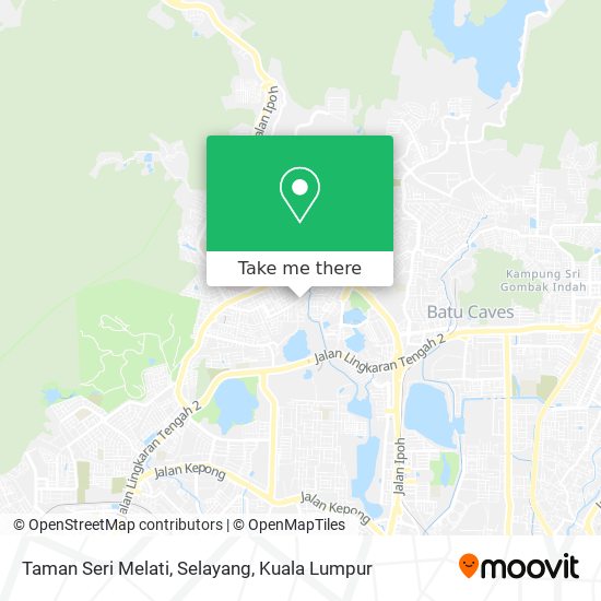 Taman Seri Melati, Selayang map