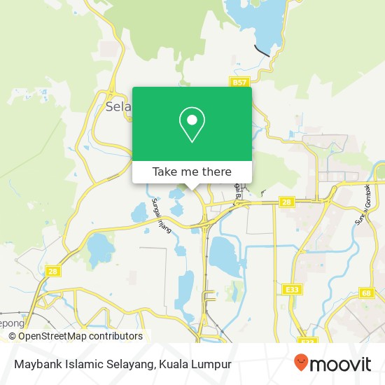 Maybank Islamic Selayang map