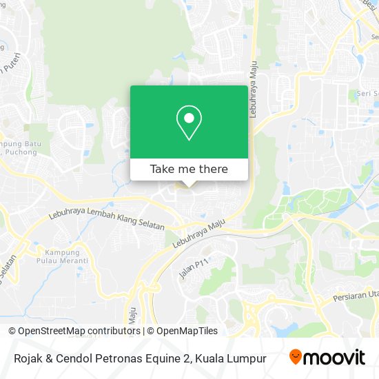 Rojak & Cendol Petronas Equine 2 map