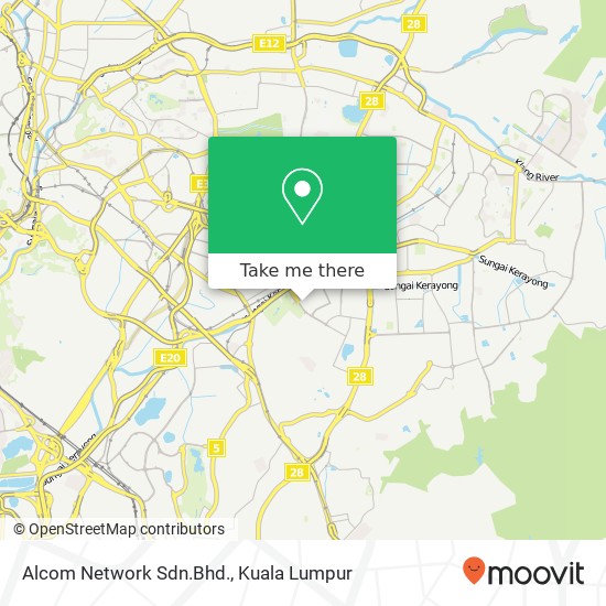 Alcom Network Sdn.Bhd. map