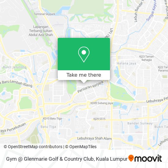 Gym @ Glenmarie Golf & Country Club map