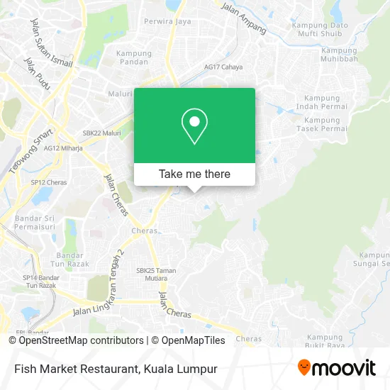 Fish Market Restaurant map