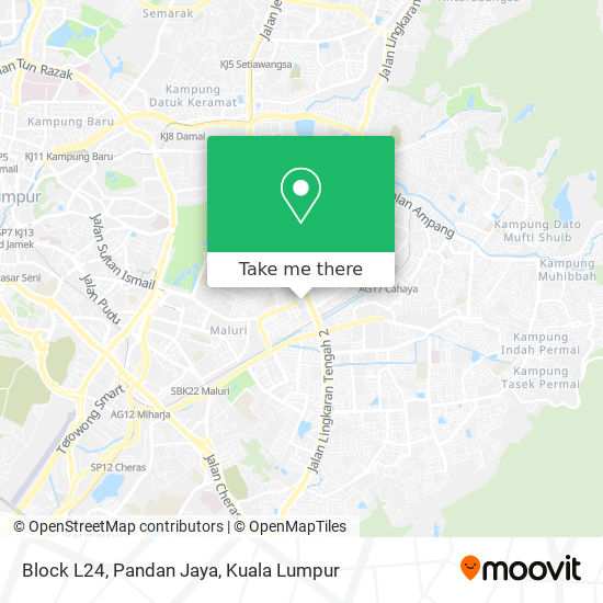 Peta Block L24, Pandan Jaya