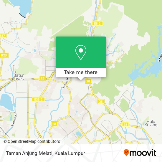 Taman Anjung Melati map