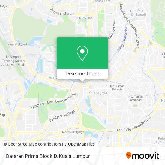 Dataran Prima Block D map