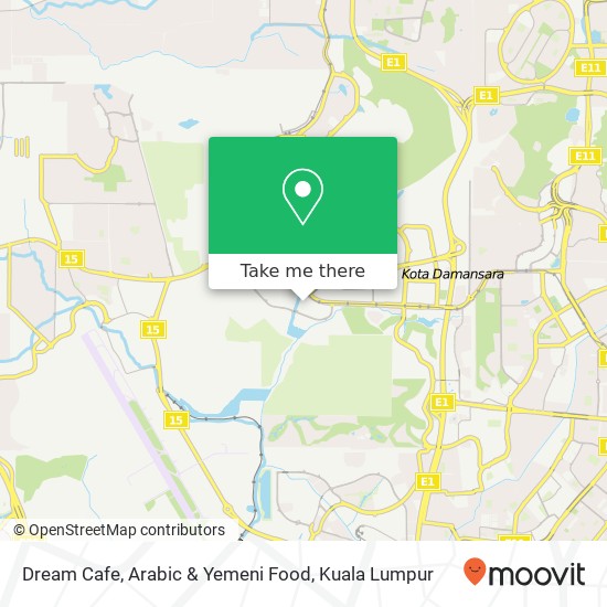 Dream Cafe, Arabic & Yemeni Food map
