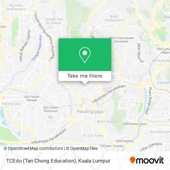 Peta TCEdu (Tan Chong Education)