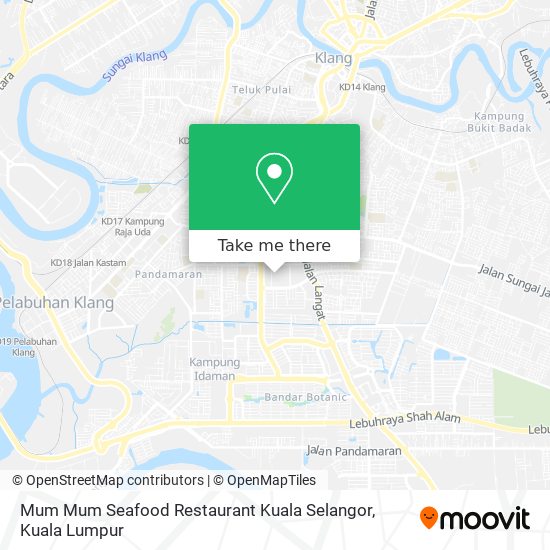 Mum Mum Seafood Restaurant Kuala Selangor map