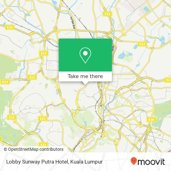 Peta Lobby Sunway Putra Hotel