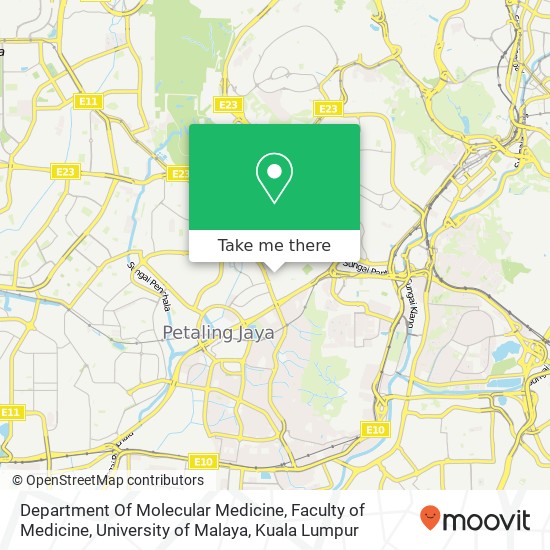 Department Of Molecular Medicine, Faculty of Medicine, University of Malaya map
