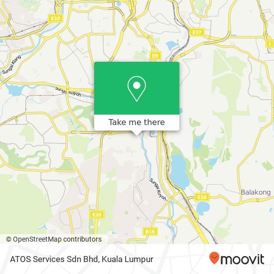 ATOS Services Sdn Bhd map