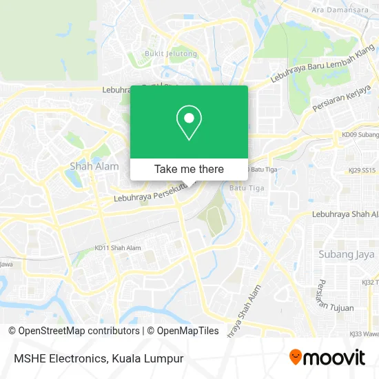 MSHE Electronics map